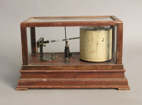 Appraisal: Taylor Instrument Company drum type barometer early th c