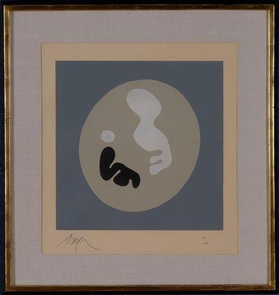 Appraisal: JEAN ARP - SUITES-SOLEIL RECEROLE Lithograph in color x in