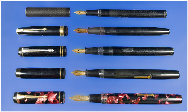 Appraisal: Conway Stewart Pens Conway Stewart Italic English C In black