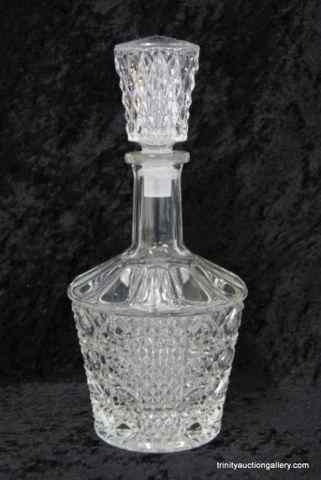 Appraisal: Vintage Crystal Brandy DecanterFrom the estate is a very nice