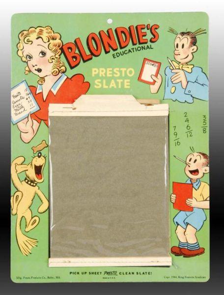 Appraisal: Lot of Blondie Dagwood Comic Items Description Copyright s s