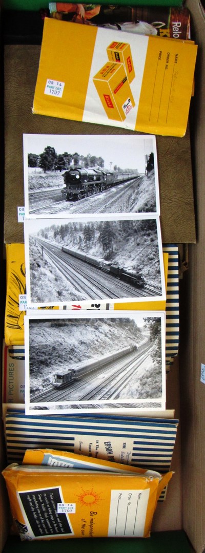 Appraisal: Railway interest a large quantity of black and white photographs