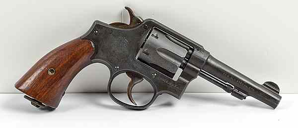 Appraisal: WWII Smith Wesson Victory Model Revolver spl cal barrel S