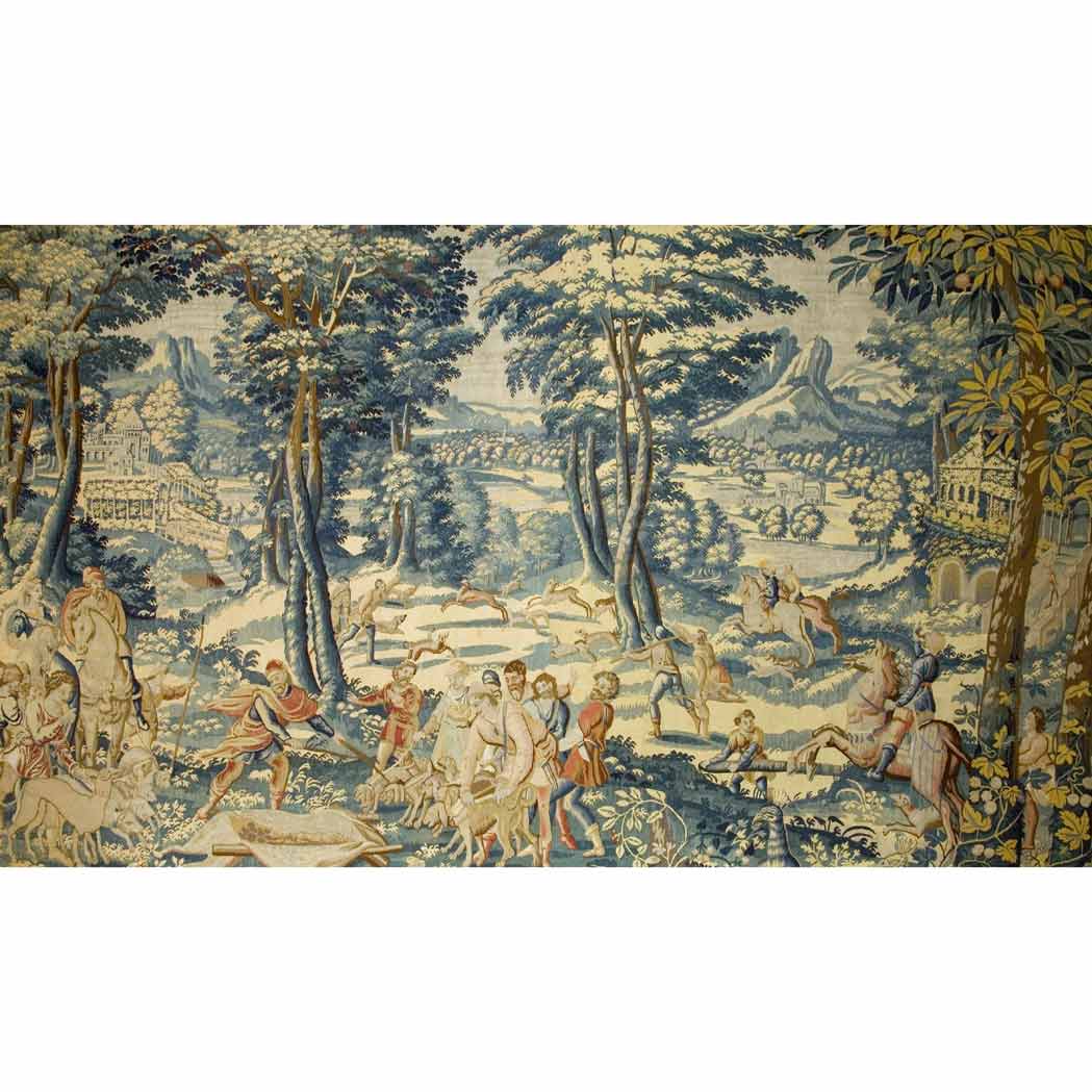 Appraisal: Franco Flemish Gamepark Tapestry Panel France Begium th th century