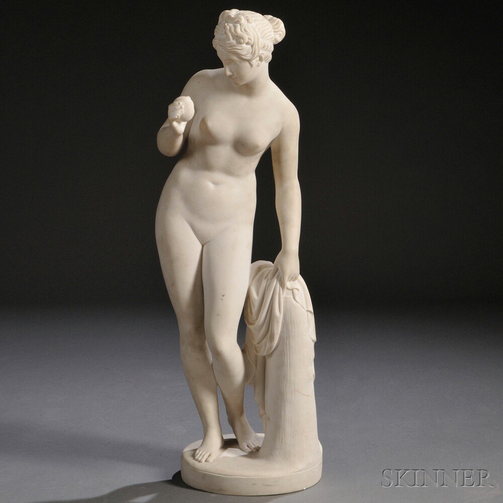 Appraisal: After Bertel Thomwaldsen Danish c - Venus with Apple th