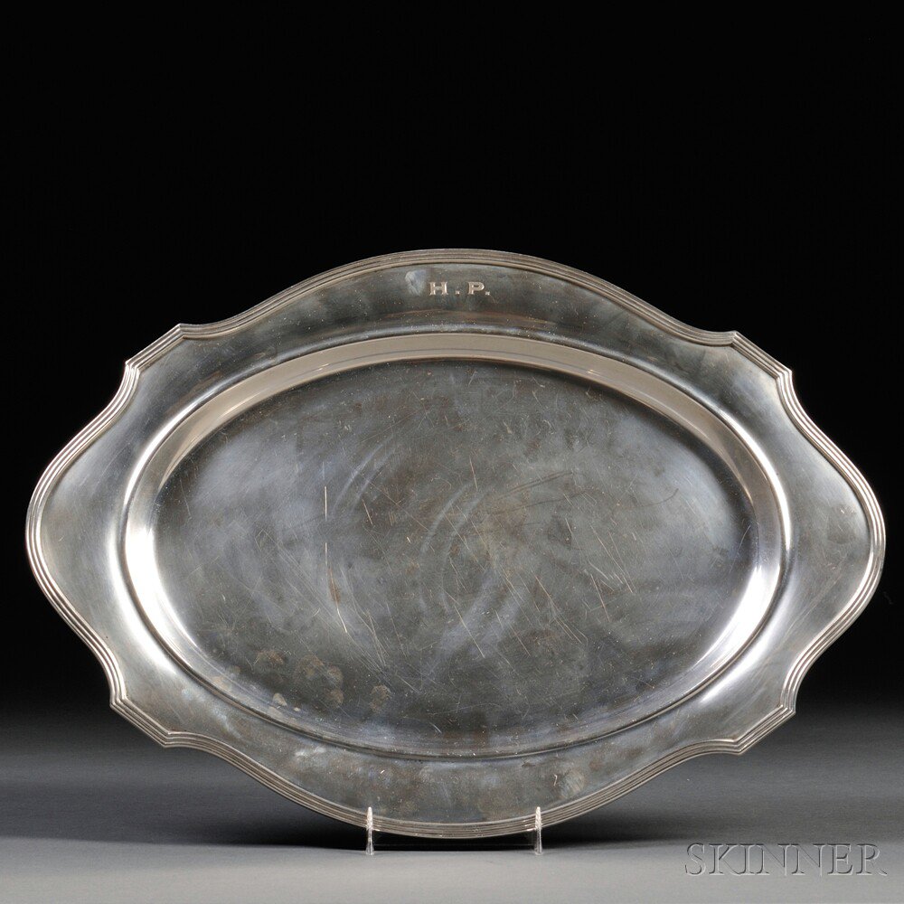 Appraisal: Gorham Sterling Silver Tray Providence Rhode Island th century Bigelow