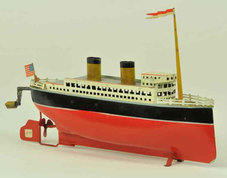 Appraisal: ARNOLD OCEAN LINER Germany Series inertia driven cranked from stern