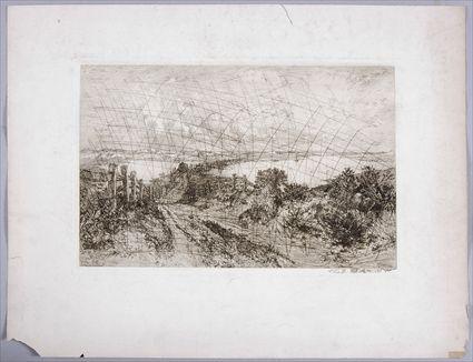 Appraisal: THOMAS MORAN - MORNING EAST HAMPTON Five etchings from canceled