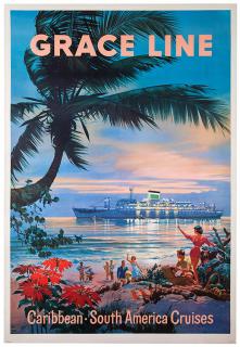 Appraisal: Grace Line Carribean South American Cruises Grace Line Caribbean South