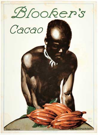 Appraisal: LUDWIG HOHLWEIN - BLOOKER'S CACAO Circa x inches x cm