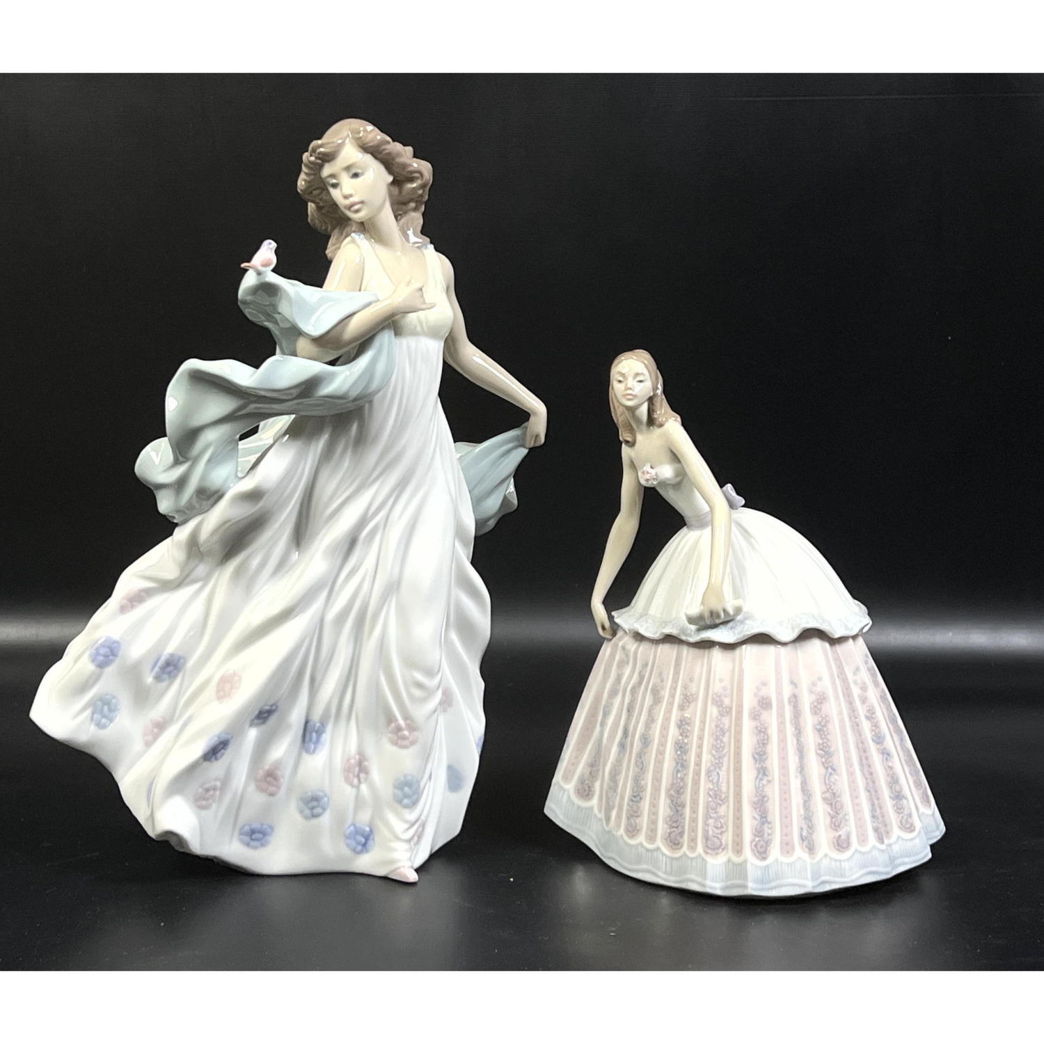 Appraisal: pcs LLADRO Figurines Dimensions H inches W inches D inches