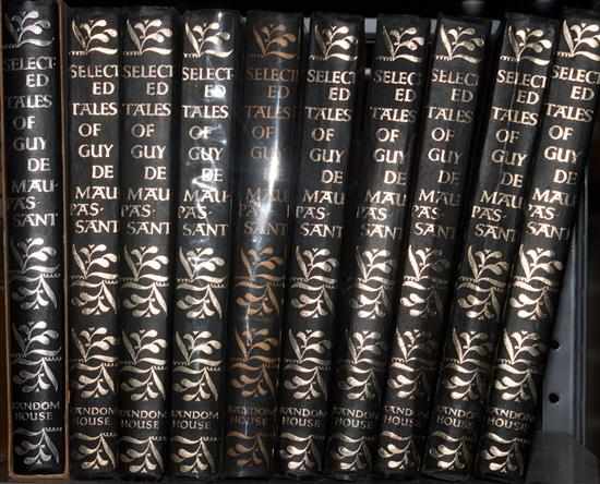 Appraisal: Books Fine Press Ten copies Guy Maupassant ''Selected Tales ''