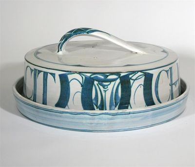 Appraisal: Laurence McGowan b a large Aldermaston Pottery large dish and