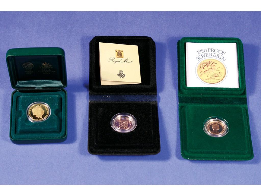 Appraisal: ROYAL MINT AN ELIZABETH II GOLD SOVEREIGN in presentation case