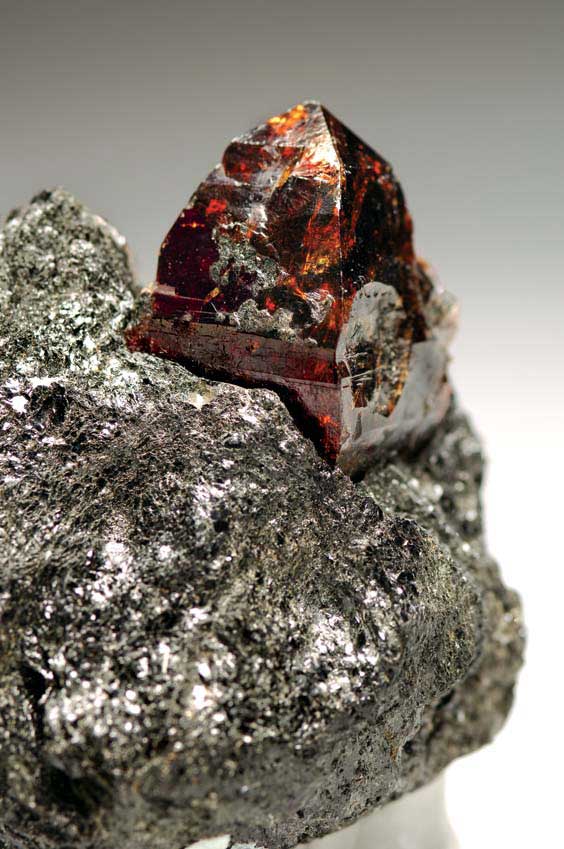 Appraisal: ZIRCON IN BIOTITE SCHIST Seiland Island Alta Fjord Finnmark Norway