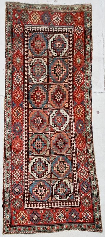 Appraisal: Antique Moghan Rug ' '' x ' '' Antique Moghan