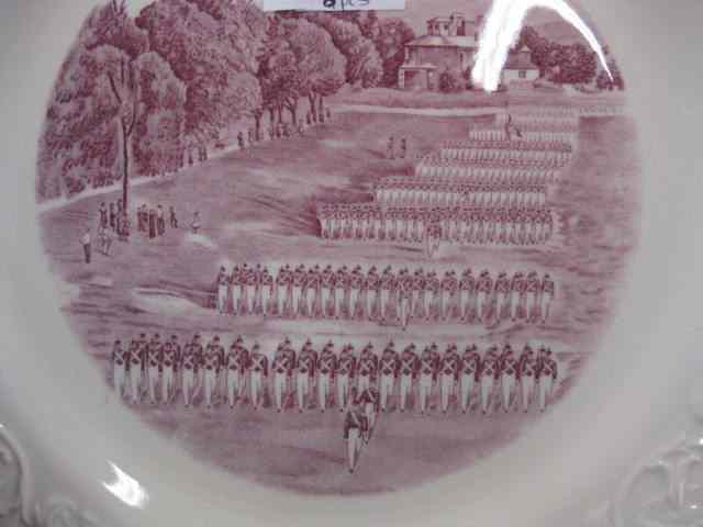 Appraisal: Set of Wedgwood ''Virginia Military Institute''Plates special centennial edition of