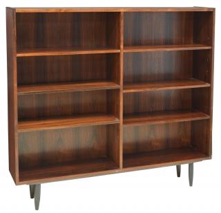 Appraisal: MID-CENTURY DAMMAND RASMUSSEN ROSEWOOD BOOKCASE Danish mid-century modern rosewood bookcase