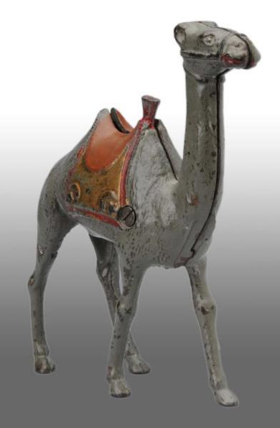 Appraisal: Cast Iron Large Camel Still Bank Description Manufactured by A