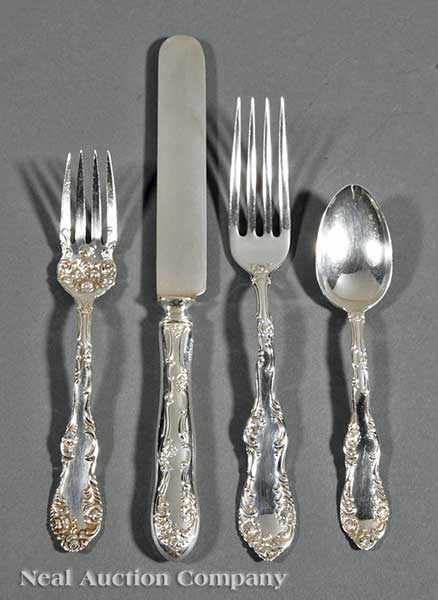 Appraisal: An American Sterling Silver Partial Flatware Service Towle Old English