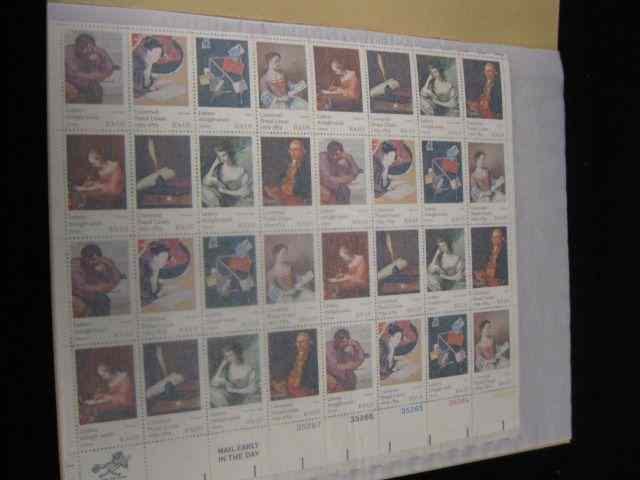 Appraisal: U S Stamps mint sheets circa 's face value