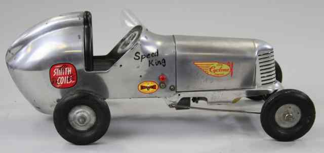 Appraisal: SILVER SPEED KING TETHER CAR Dual headed super cyclone engine