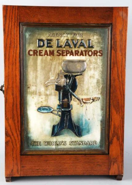 Appraisal: DeLaval Cream Seperators Die Cabinet Description Includes original shelving inside