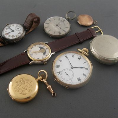 Appraisal: An ct gold Presentation gold pocket watch a gold fob