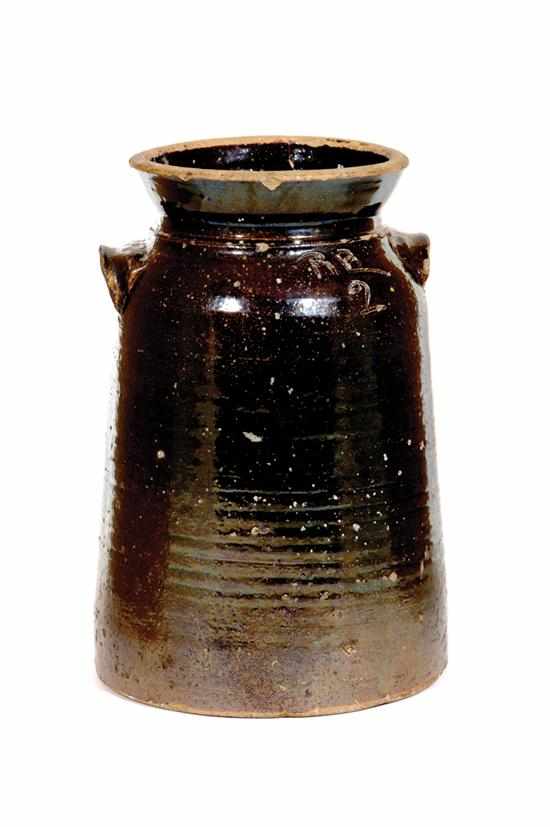 Appraisal: Southern stoneware storage jar Robert Boils Union South Carolina circa