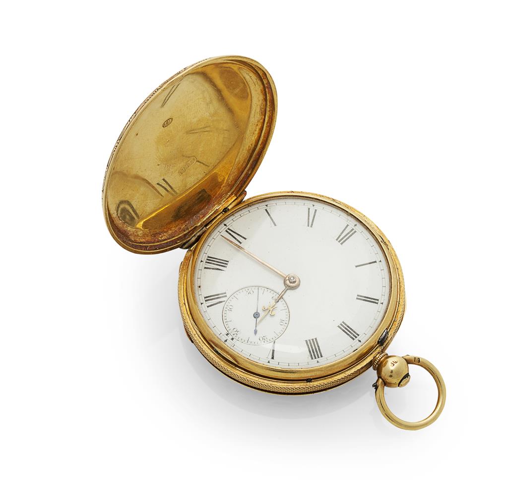 Appraisal: A gentleman's ct gold cased pocket watch in full hunter