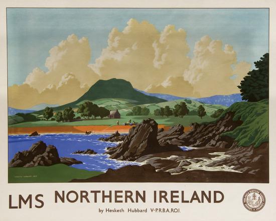 Appraisal: HUBBARD Hesketh Eric - NORTHERN IRELAND LMS lithograph in colours