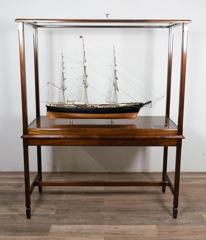 Appraisal: American Clipper Ship Flying Cloud Model Ship on stand with