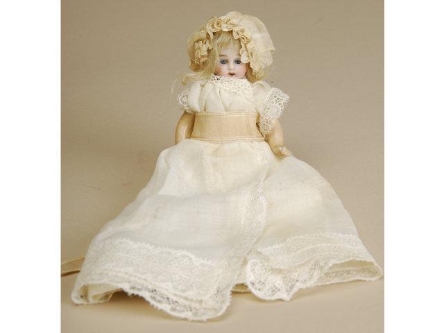 Appraisal: Small German Composition Body Child Doll Germany ca bisque socket