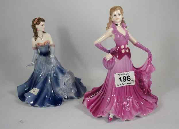 Appraisal: Coalport Figures Linda and Dorothy from the Ladies of Fashion