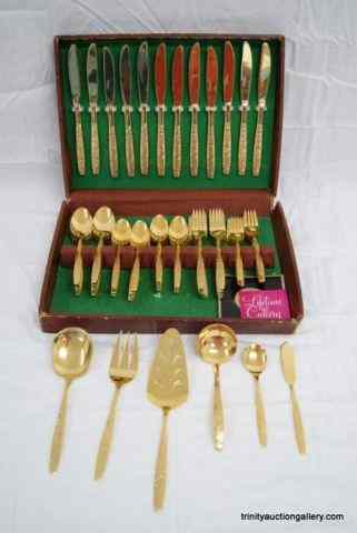 Appraisal: K G P Place Setting Flatware Set PlusFrom the estate