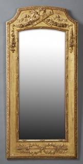 Appraisal: French Louis XVI Style Gilt and Gesso Pine Overman French