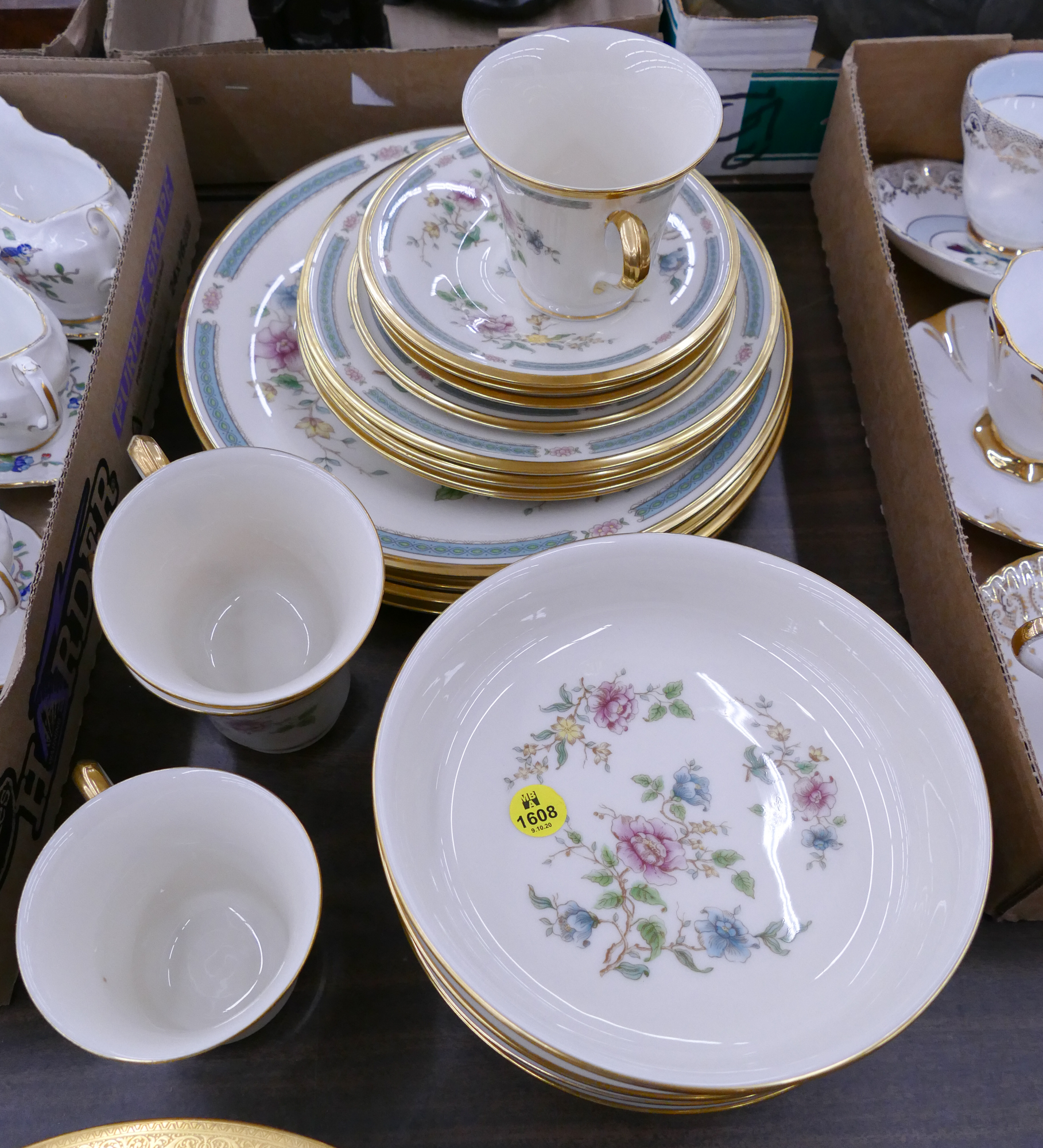 Appraisal: pc Lenox Morning Blossom China Service for