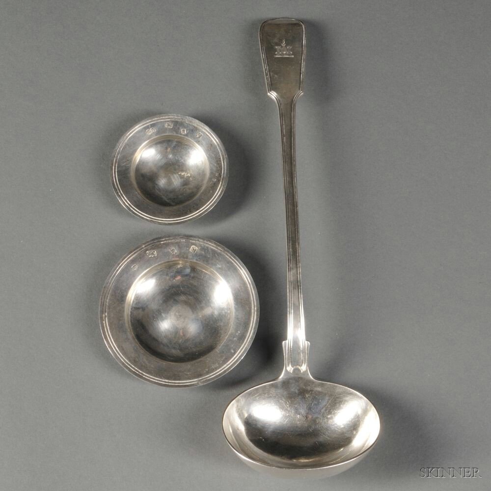 Appraisal: Victorian Sterling Silver Punch Ladle London - Joseph Albert Savory