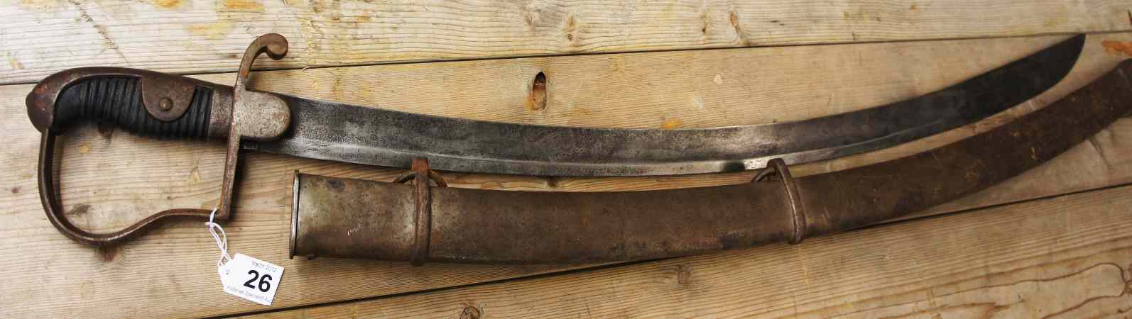 Appraisal: A Prussian M Blutcher Cavalry Troopers Saber Waterloo Era Sword