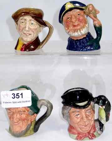 Appraisal: Royal Doulton Miniatures Old Sal D Auld Mac D The