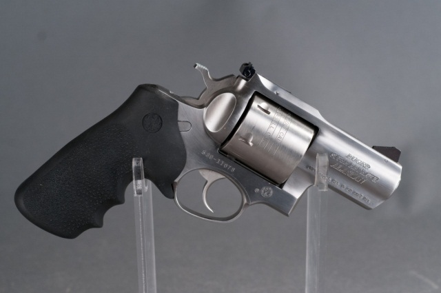 Appraisal: Revolver Serial - finish with excellent grips and bore Includes