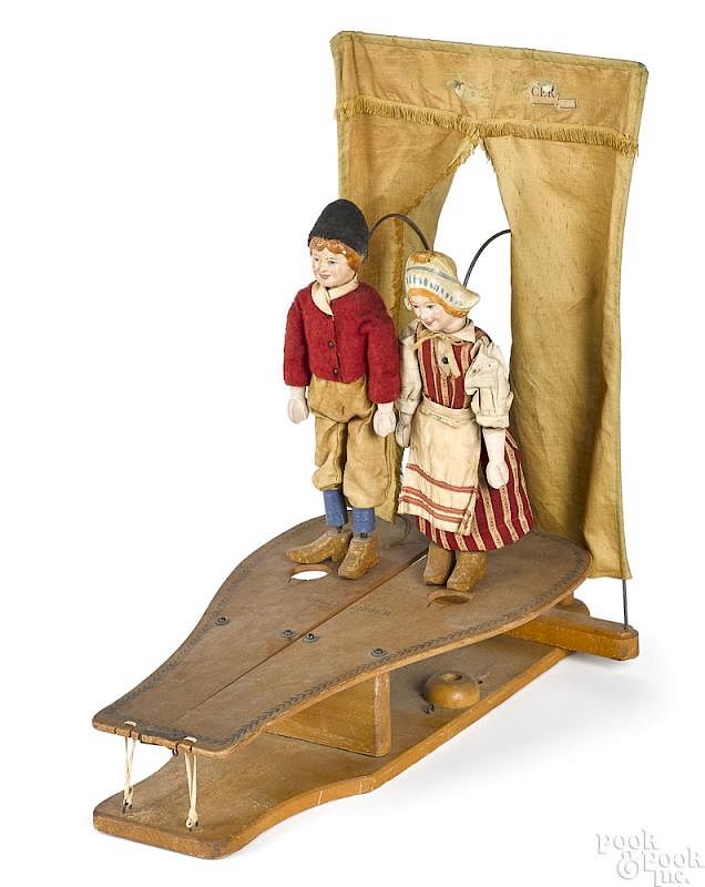 Appraisal: Scarce Schoenhut Jolly Jiggers dancing toy Scarce Schoenhut Jolly Jiggers