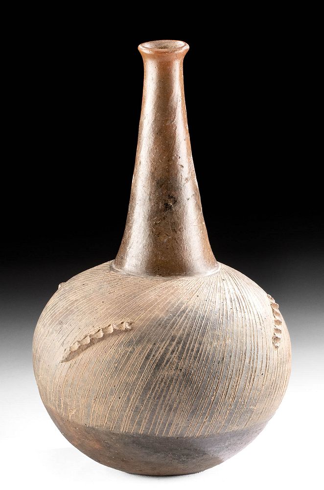 Appraisal: Chavin Pottery Vase - Unusual Minimalist Style Originally Listed At