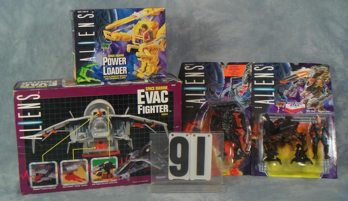 Appraisal: Lot of Alien Figures Kenner mint on card and boxed