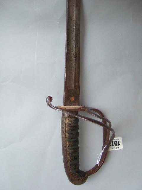 Appraisal: A Royal Artillery officers sword by Wilkinson with cm curved