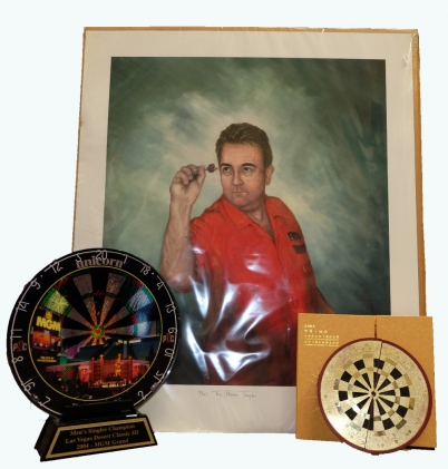 Appraisal: A good collection of Phil ' The Power' Taylor items