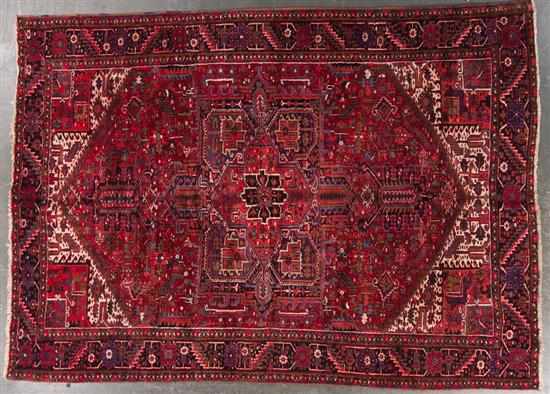 Appraisal: Persian Herez carpet Iran modern x Estimate -