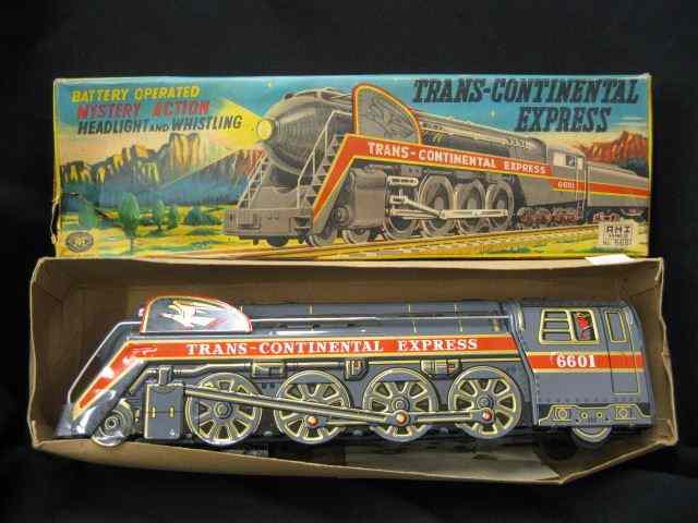 Appraisal: RHI ''Trans-Continential Express'' Toy Train battery operated in box ''