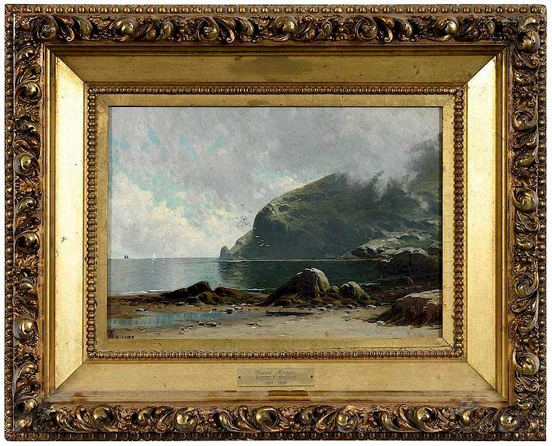 Appraisal: Alfred Thompson Bricher American - Grand Manan Island signed lower