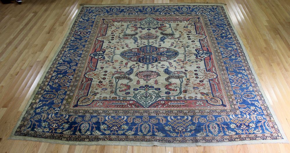 Appraisal: Antique And Finely Hand Woven Roomsize Carpet From a Scarsdale